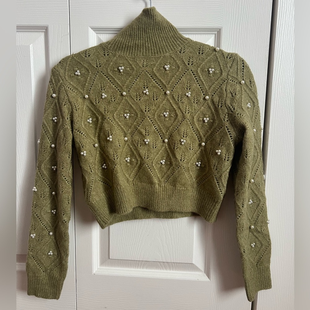Zara Beaded Sweater